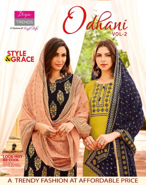 Diya Trends Odhani Vol 2 by Kajal Style Kurti with Dupatta Bottom Wholesale Catalog 10 Pcs 1 510x646 - Diya Trends Odhani Vol 2 by Kajal Style Kurti with Dupatta Bottom Wholesale Catalog 10 Pcs