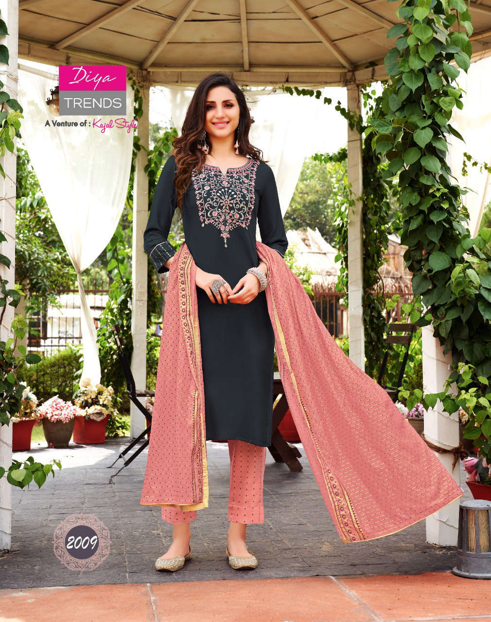 R Studio Maya Vol 1 by Baanvi Kurti with Dupatta Palazzo Wholesale Catalog  7 Pcs - Suratfabric.com