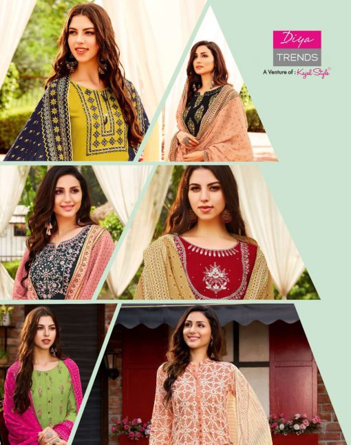 Diya Trends Odhani Vol 2 by Kajal Style Kurti with Dupatta Bottom Wholesale Catalog 10 Pcs 13 510x646 - Diya Trends Odhani Vol 2 by Kajal Style Kurti with Dupatta Bottom Wholesale Catalog 10 Pcs