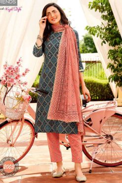 Diya Trends Odhani Vol 2 by Kajal Style Kurti with Dupatta Bottom Wholesale Catalog 10 Pcs