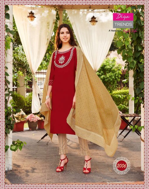 Diya Trends Odhani Vol 2 by Kajal Style Kurti with Dupatta Bottom Wholesale Catalog 10 Pcs 8 510x646 - Diya Trends Odhani Vol 2 by Kajal Style Kurti with Dupatta Bottom Wholesale Catalog 10 Pcs