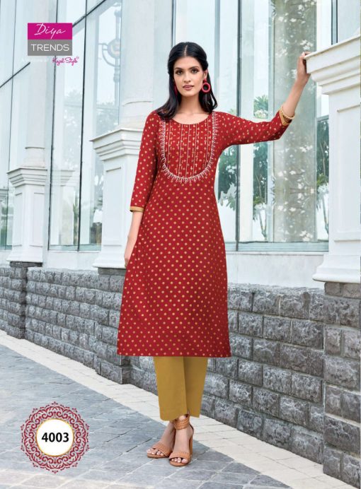 Diya Trends Victoria Vol 4 by Kajal Style Kurti Wholesale Catalog 16 Pcs 8 510x692 - Diya Trends Victoria Vol 4 by Kajal Style Kurti Wholesale Catalog 16 Pcs