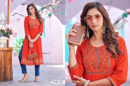 Golden Dairies Kurti Wholesale Catalog 8 Pcs 3 510x340 - Golden Dairies Kurti Wholesale Catalog 8 Pcs