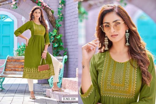 Golden Dairies Kurti Wholesale Catalog 8 Pcs 8 510x340 - Golden Dairies Kurti Wholesale Catalog 8 Pcs