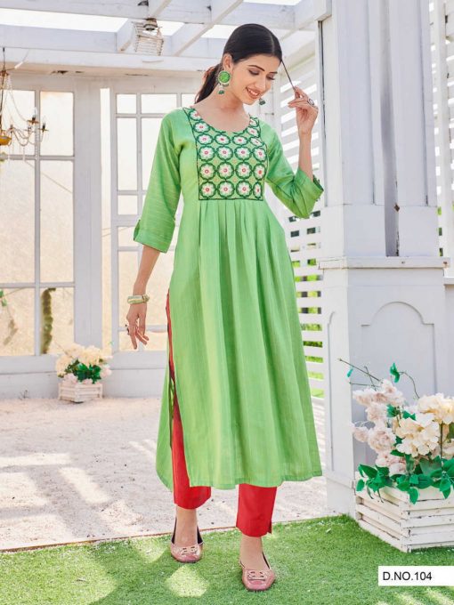 Golden Dairies Vol 2 Kurti Wholesale Catalog 8 Pcs 10 510x680 - Golden Dairies Vol 2 Kurti Wholesale Catalog 8 Pcs