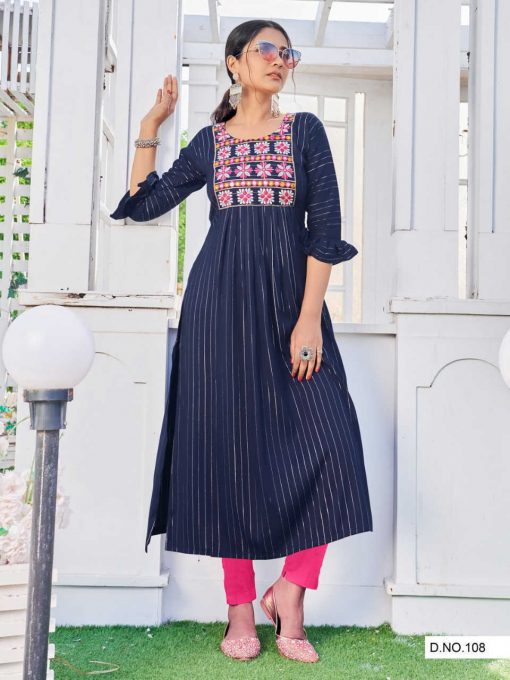 Golden Dairies Vol 2 Kurti Wholesale Catalog 8 Pcs 22 510x680 - Golden Dairies Vol 2 Kurti Wholesale Catalog 8 Pcs