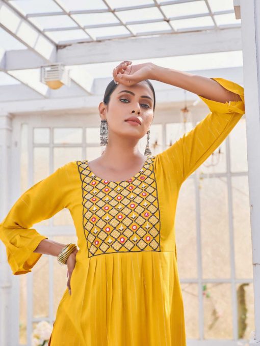 Golden Dairies Vol 2 Kurti Wholesale Catalog 8 Pcs 6 510x680 - Golden Dairies Vol 2 Kurti Wholesale Catalog 8 Pcs