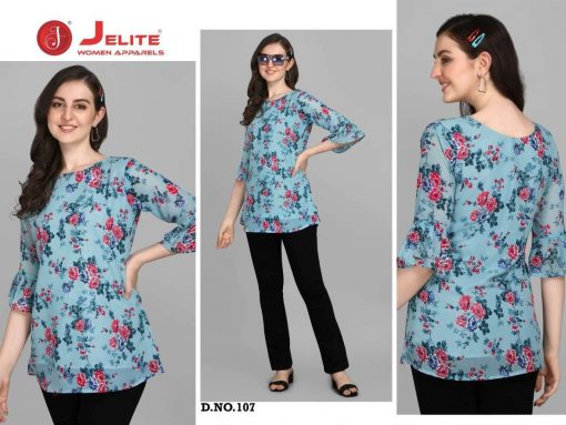 Jelite Georgette Tunics Vol 2 Tops Wholesale Catalog 6 Pcs 6 510x383 - Jelite Georgette Tunics Vol 2 Tops Wholesale Catalog 6 Pcs