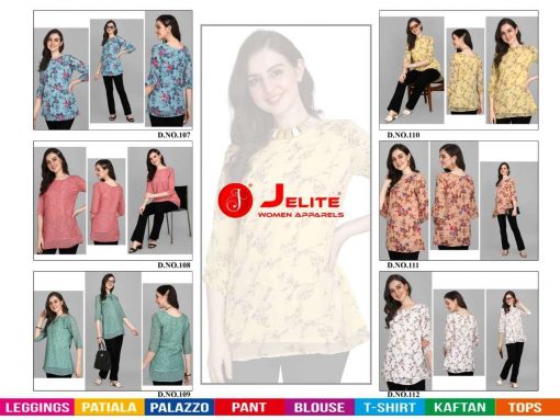 Jelite Georgette Tunics Vol 2 Tops Wholesale Catalog 6 Pcs 7 510x383 - Jelite Georgette Tunics Vol 2 Tops Wholesale Catalog 6 Pcs