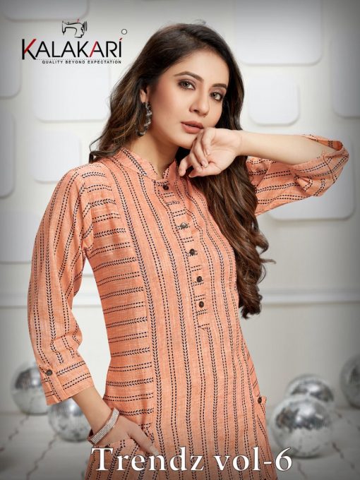 Kalakari Trendz Vol 6 by Khayyira Kurti Wholesale Catalog 4 Pcs 1 510x680 - Kalakari Trendz Vol 6 by Khayyira Kurti Wholesale Catalog 4 Pcs