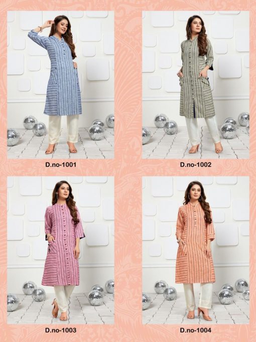 Kalakari Trendz Vol 6 by Khayyira Kurti Wholesale Catalog 4 Pcs 6 510x680 - Kalakari Trendz Vol 6 by Khayyira Kurti Wholesale Catalog 4 Pcs