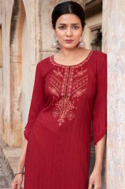 Kalaroop Pili Vol 4 by Kajree Kurti Wholesale Catalog 8 Pcs