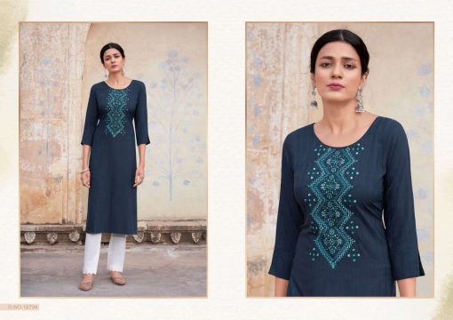 Kalaroop Pili Vol 4 by Kajree Kurti Wholesale Catalog 8 Pcs 5 510x360 - Kalaroop Pili Vol 4 by Kajree Kurti Wholesale Catalog 8 Pcs