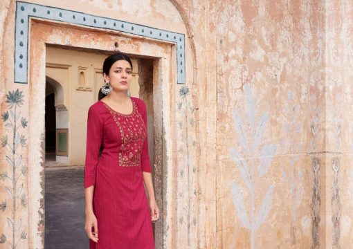 Kalaroop Pili Vol 4 by Kajree Kurti Wholesale Catalog 8 Pcs 8 510x360 - Kalaroop Pili Vol 4 by Kajree Kurti Wholesale Catalog 8 Pcs