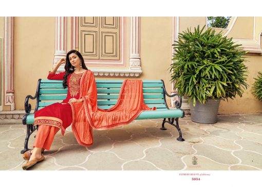 Kessi Bandhan Salwar Suit Wholesale Catalog 8 Pcs 5 510x365 - Kessi Bandhan Salwar Suit Wholesale Catalog 8 Pcs