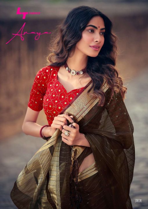 Lt Fabrics Anaya Saree Sari Wholesale Catalog 5 Pcs 4 510x720 - Lt Fabrics Anaya Saree Sari Wholesale Catalog 5 Pcs