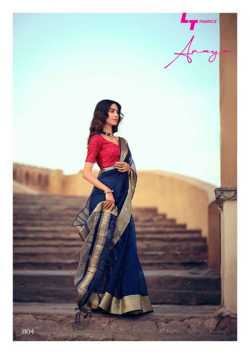 Lt Fabrics Anaya Saree Sari Wholesale Catalog 5 Pcs 7 510x720 - Lt Fabrics Anaya Saree Sari Wholesale Catalog 5 Pcs