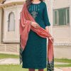 Manas Arina Kurti with Dupatta Bottom Wholesale Catalog 6 Pcs