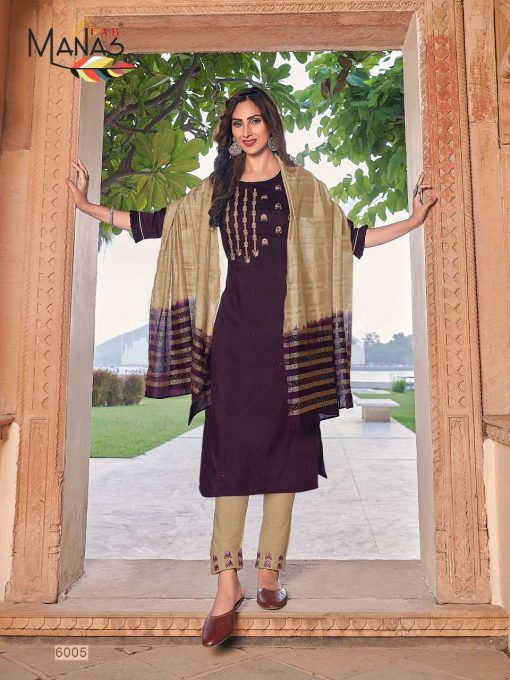 Manas Arina Kurti with Dupatta Bottom Wholesale Catalog 6 Pcs 5 510x680 - Manas Arina Kurti with Dupatta Bottom Wholesale Catalog 6 Pcs