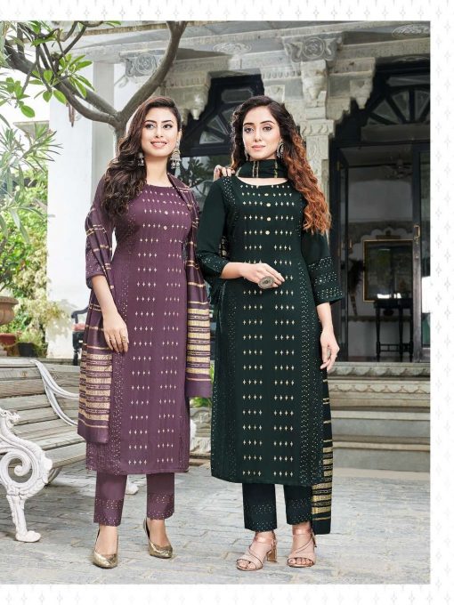 Manas Maher Kurti with Dupatta Bottom Wholesale Catalog 6 Pcs 4 510x680 - Manas Maher Kurti with Dupatta Bottom Wholesale Catalog 6 Pcs