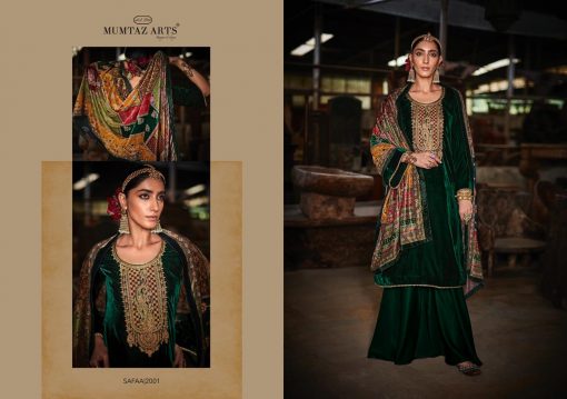 Mumtaz Arts Safaa Velvet Vol 1 Salwar Suit Wholesale Catalog 8 Pcs 1 510x359 - Mumtaz Arts Safaa Velvet Vol 1 Salwar Suit Wholesale Catalog 8 Pcs