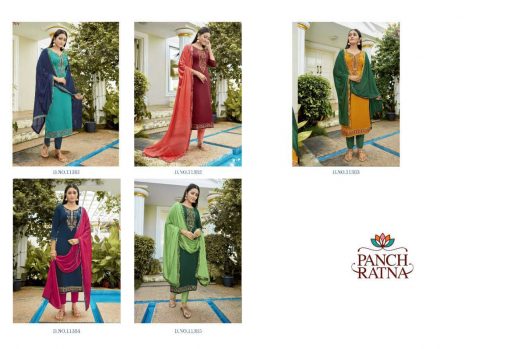 Panch Ratna Glamour by Kessi Salwar Suit Wholesale Catalog 5 Pcs 8 510x349 - Panch Ratna Glamour by Kessi Salwar Suit Wholesale Catalog 5 Pcs