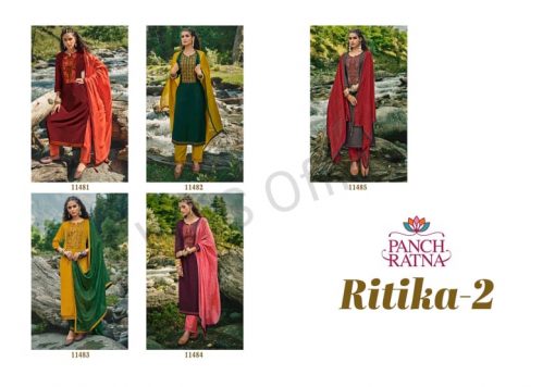 Panch Ratna Ritika Vol 2 by Kessi Salwar Suit Wholesale Catalog 5 Pcs 9 510x356 - Panch Ratna Ritika Vol 2 by Kessi Salwar Suit Wholesale Catalog 5 Pcs