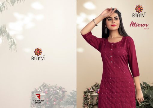 R Studio Mirror Vol 1 by Baanvi Kurti Wholesale Catalog 6 Pcs 4 510x360 - R Studio Mirror Vol 1 by Baanvi Kurti Wholesale Catalog 6 Pcs