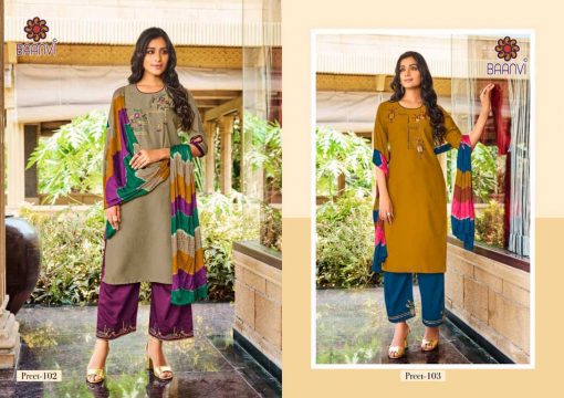 R Studio Preet Vol 1 by Baanvi Kurti with Dupatta Bottom Wholesale Catalog 8 Pcs 2 510x360 - R Studio Preet Vol 1 by Baanvi Kurti with Dupatta Bottom Wholesale Catalog 8 Pcs