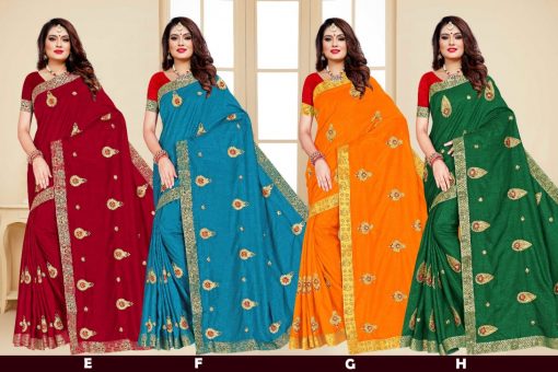 Ranjna One Plus Saree Sari Wholesale Catalog 8 Pcs 10 510x340 - Ranjna One Plus Saree Sari Wholesale Catalog 8 Pcs