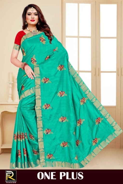 Ranjna One Plus Saree Sari Wholesale Catalog 8 Pcs 6 510x765 - Ranjna One Plus Saree Sari Wholesale Catalog 8 Pcs