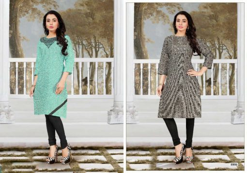 S More Tengo Kurti Wholesale Catalog 9 Pcs 4 510x357 - S More Tengo Kurti Wholesale Catalog 9 Pcs