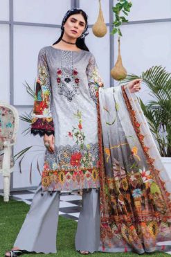 Sana Safinaz Lawn Collection Vol 10 NX21 Salwar Suit Wholesale Catalog 4 Pcs