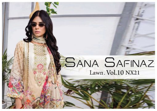 Sana Safinaz Lawn Collection Vol 10 NX21 Salwar Suit Wholesale Catalog 4 Pcs 2 510x361 - Sana Safinaz Lawn Collection Vol 10 NX21 Salwar Suit Wholesale Catalog 4 Pcs