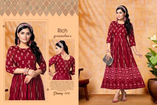 Shining Kurti Wholesale Catalog 8 Pcs 5 510x340 - Shining Kurti Wholesale Catalog 8 Pcs