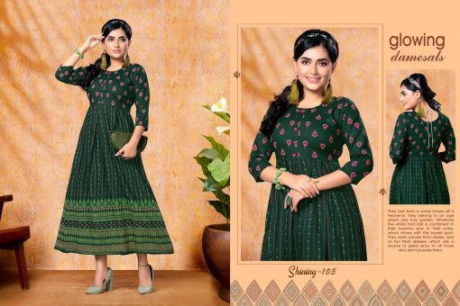 Shining Kurti Wholesale Catalog 8 Pcs 6 510x340 - Shining Kurti Wholesale Catalog 8 Pcs