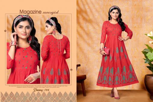 Shining Kurti Wholesale Catalog 8 Pcs 7 510x340 - Shining Kurti Wholesale Catalog 8 Pcs