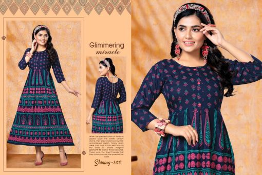 Shining Kurti Wholesale Catalog 8 Pcs 9 510x340 - Shining Kurti Wholesale Catalog 8 Pcs