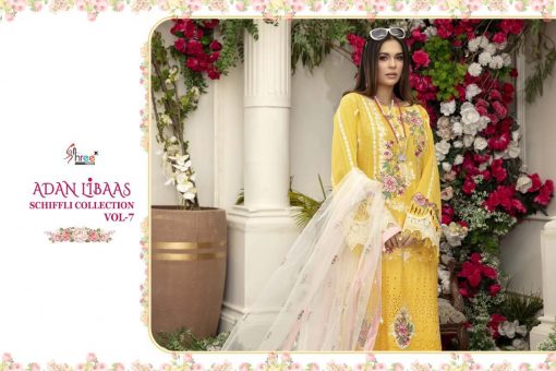 Shree Fabs Adan Libaas Schiffli Collection Vol 7 Salwar Suit Wholesale Catalog 4 Pcs 2 510x340 - Shree Fabs Adan Libaas Schiffli Collection Vol 7 Salwar Suit Wholesale Catalog 4 Pcs