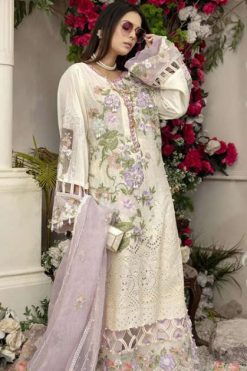 Shree Fabs Adan Libaas Schiffli Collection Vol 7 Salwar Suit Wholesale Catalog 4 Pcs