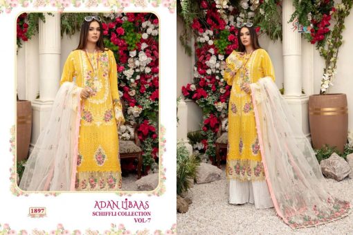 Shree Fabs Adan Libaas Schiffli Collection Vol 7 Salwar Suit Wholesale Catalog 4 Pcs 3 510x340 - Shree Fabs Adan Libaas Schiffli Collection Vol 7 Salwar Suit Wholesale Catalog 4 Pcs