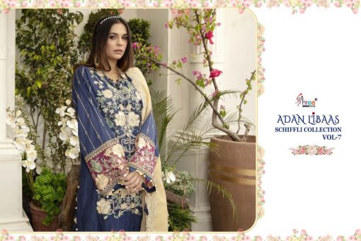 Shree Fabs Adan Libaas Schiffli Collection Vol 7 Salwar Suit Wholesale Catalog 4 Pcs 4 510x340 - Shree Fabs Adan Libaas Schiffli Collection Vol 7 Salwar Suit Wholesale Catalog 4 Pcs