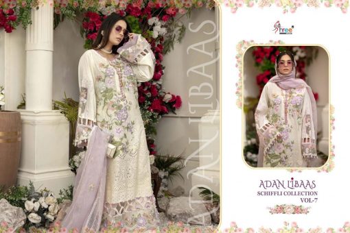 Shree Fabs Adan Libaas Schiffli Collection Vol 7 Salwar Suit Wholesale Catalog 4 Pcs 5 510x340 - Shree Fabs Adan Libaas Schiffli Collection Vol 7 Salwar Suit Wholesale Catalog 4 Pcs