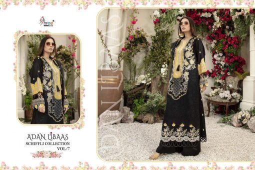 Shree Fabs Adan Libaas Schiffli Collection Vol 7 Salwar Suit Wholesale Catalog 4 Pcs 8 510x340 - Shree Fabs Adan Libaas Schiffli Collection Vol 7 Salwar Suit Wholesale Catalog 4 Pcs