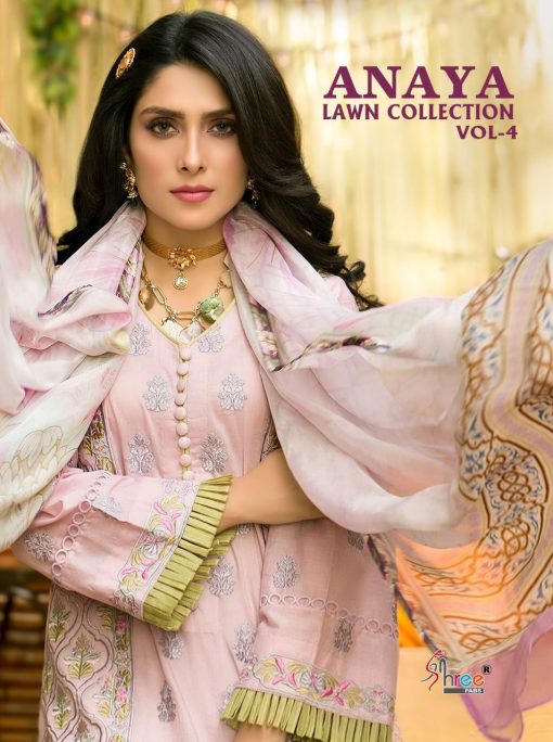 Shree Fabs Anaya Lawn Collection Vol 4 Salwar Suit Wholesale Catalog 6 Pcs 1 510x684 - Shree Fabs Anaya Lawn Collection Vol 4 Salwar Suit Wholesale Catalog 6  Pcs