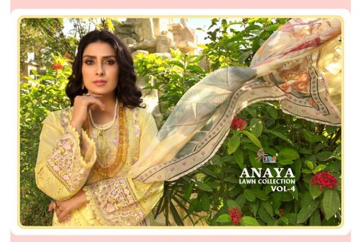 Shree Fabs Anaya Lawn Collection Vol 4 Salwar Suit Wholesale Catalog 6 Pcs 11 510x342 - Shree Fabs Anaya Lawn Collection Vol 4 Salwar Suit Wholesale Catalog 6  Pcs