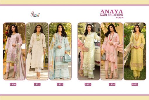 Shree Fabs Anaya Lawn Collection Vol 4 Salwar Suit Wholesale Catalog 6 Pcs 14 510x342 - Shree Fabs Anaya Lawn Collection Vol 4 Salwar Suit Wholesale Catalog 6  Pcs