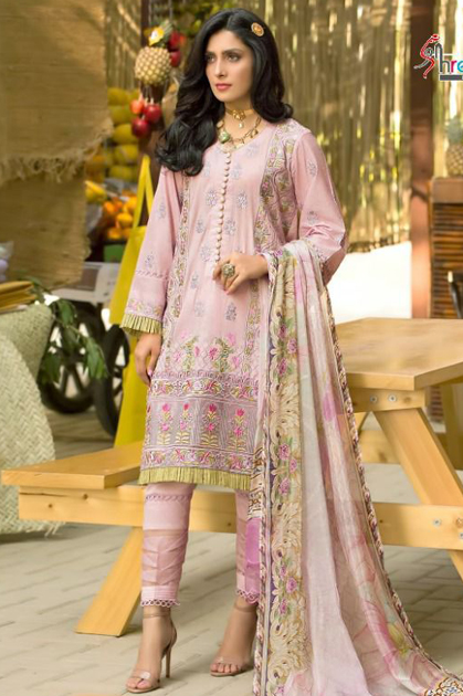 Shree Fabs Anaya Lawn Collection Vol 4 Salwar Suit Wholesale Catalog 6 Pcs