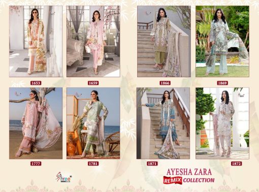 Shree Fabs Ayesha Zara Remix Collection Salwar Suit Wholesale Catalog 8 Pcs 16 510x378 - Shree Fabs Ayesha Zara Remix Collection Salwar Suit Wholesale Catalog 8 Pcs