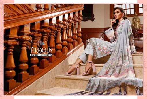 Shree Fabs Firdous Embroidered Lawn Collection Salwar Suit Wholesale Catalog 7 Pcs 11 510x342 - Shree Fabs Firdous Embroidered Lawn Collection Salwar Suit Wholesale Catalog 7 Pcs